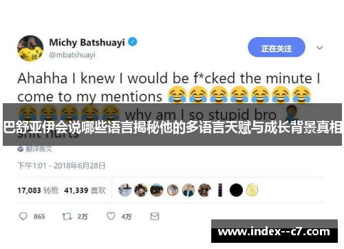 巴舒亚伊会说哪些语言揭秘他的多语言天赋与成长背景真相