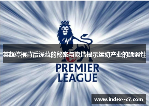 英超停摆背后深藏的秘密与隐情揭示运动产业的脆弱性 英超停摆背后深藏的秘密与隐情揭示运动产业的脆弱性